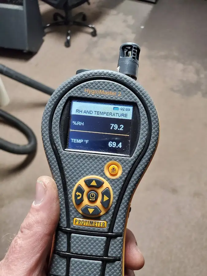 Moisture meter humidity assessment for Fire & Smoke Damage Restoration in Richmond Hill